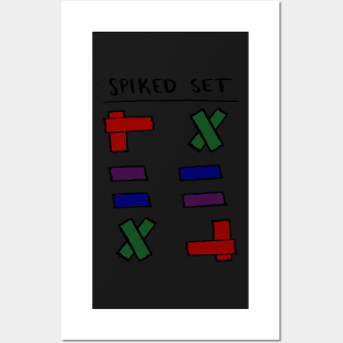 Spiked Set Posters and Art